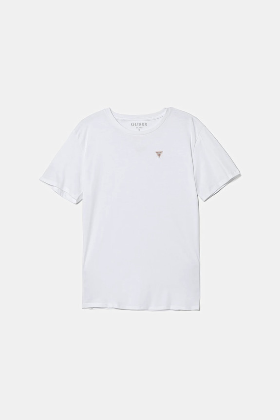Guess t-shirt bawełniany dziecięcy bawełna biały L5YI38.K5M20.9BYA