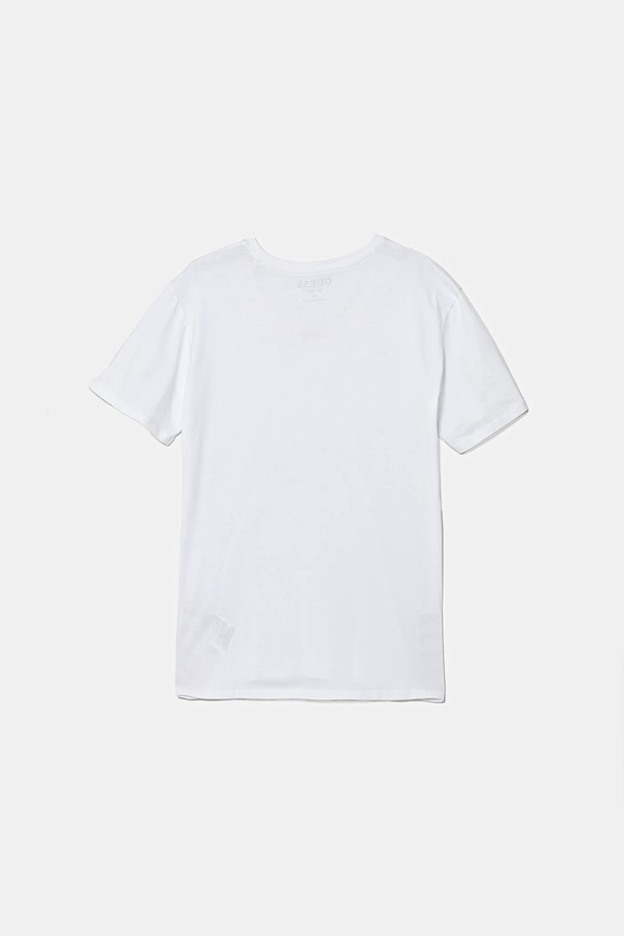 Guess t-shirt bawełniany dziecięcy L5YI38.K5M20.9BYA biały AA00