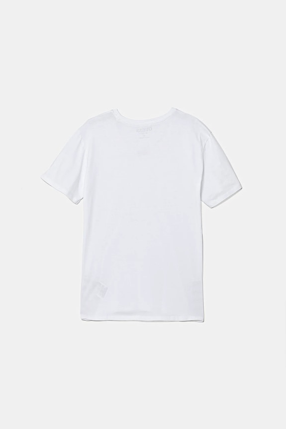 Guess t-shirt bawełniany dziecięcy L5YI38.K5M20.9BYA biały AA00