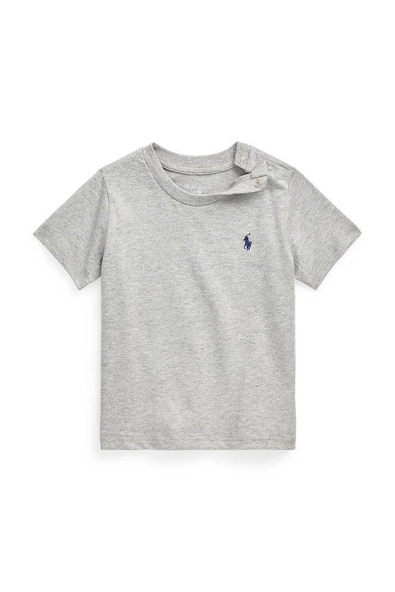 Tričko Polo Ralph Lauren bavlna sivá 320832904037