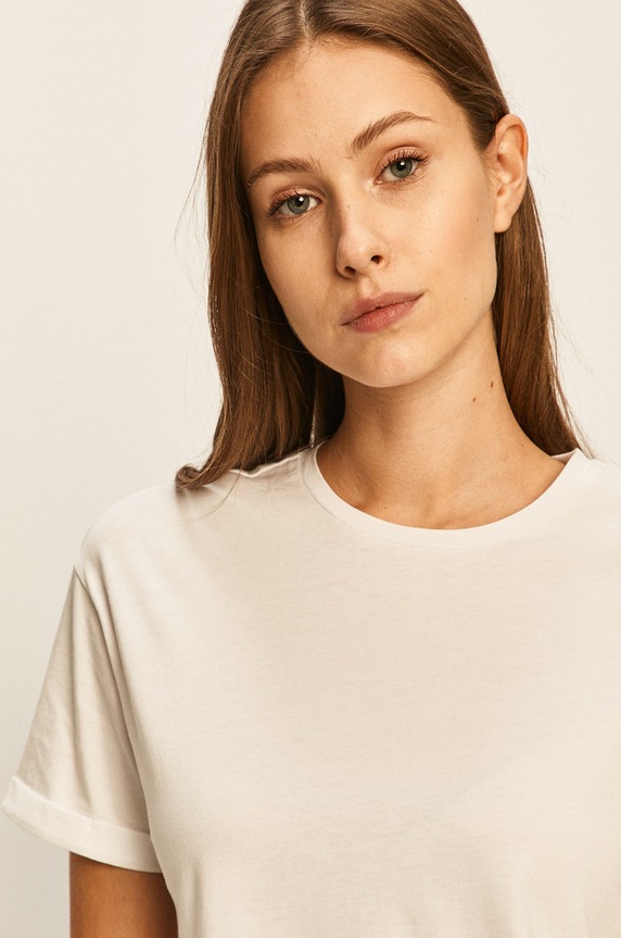 Noisy May - T-shirt biały 27010978