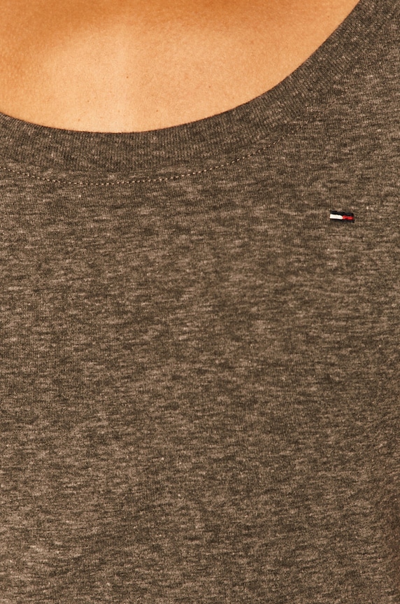 Tommy Jeans - Tričko DW0DW04435.NOS sivá
