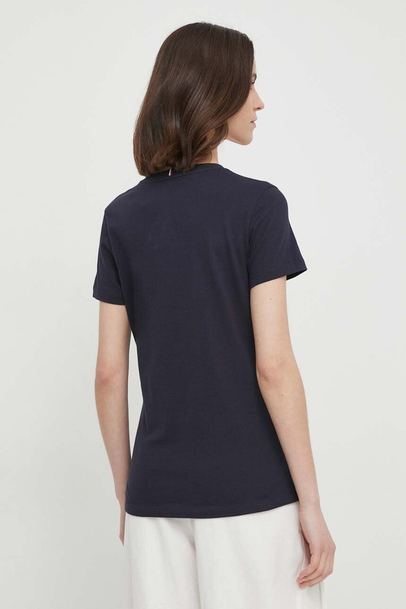 Ρούχα Tommy Hilfiger - Μπλουζάκι WW0WW24969.NOS σκούρο μπλε