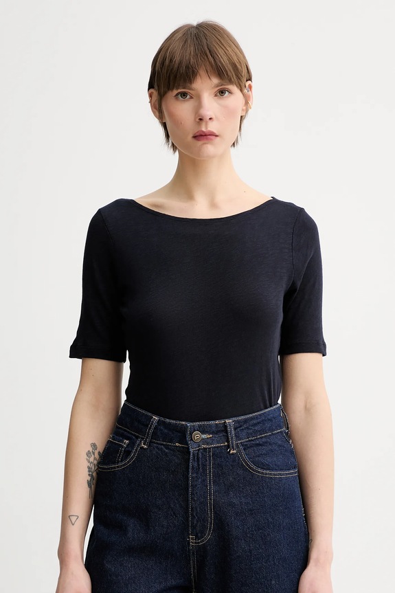 Marc O'Polo - Tricou uni bleumarin 5000009477