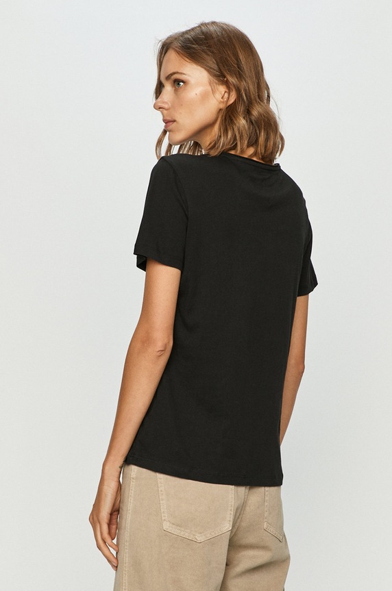 Îmbrăcăminte Tommy Jeans - Tricou DW0DW09194.NOS negru