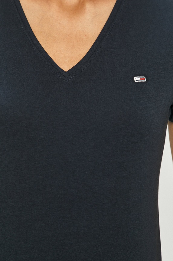 Tommy Jeans tricou DW0DW09197.NOS bleumarin