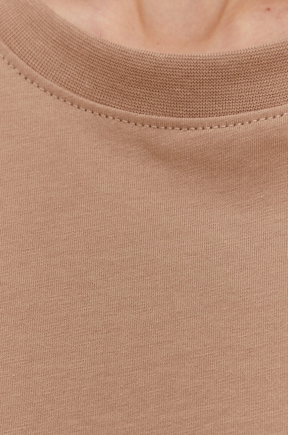 Pieces - T-shirt 17086970 beżowy