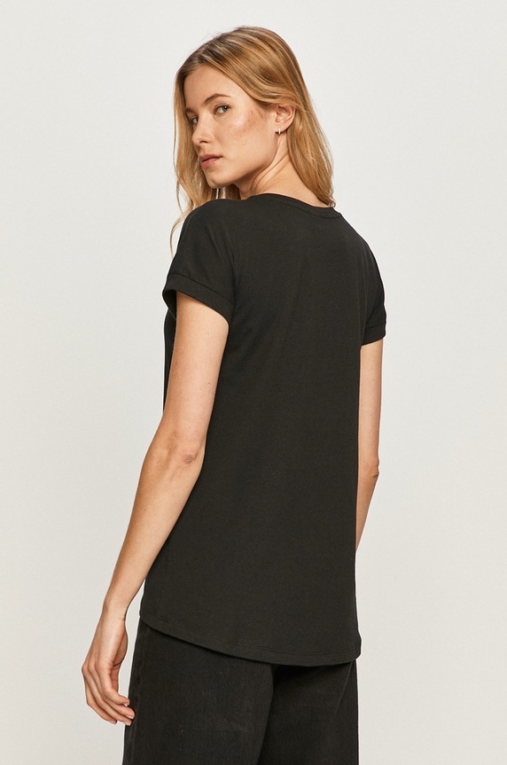 Odzież Jacqueline de Yong - T-shirt 15208423 czarny