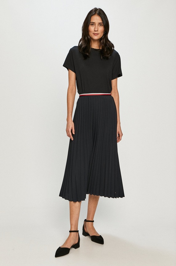 Marc O'Polo T-shirt M03210051117 granatowy AA00