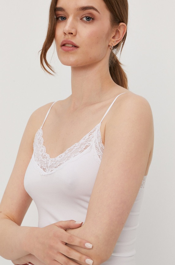 Oblečenie Top Pieces 17091740 biela