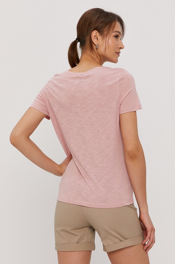 Odzież Pieces T-shirt 17110555 różowy