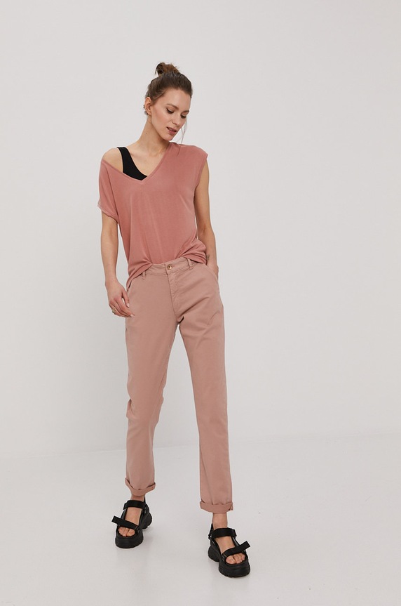 Vero Moda T-shirt 10247666 różowy AA00