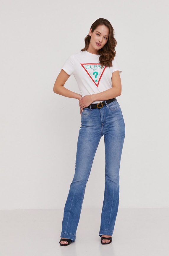 Guess T-shirt W1GI58.I3Z11 biały AA00