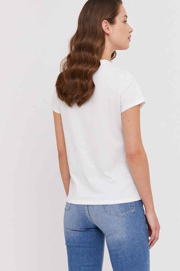 Odzież Guess T-shirt W1GI58.I3Z11 biały