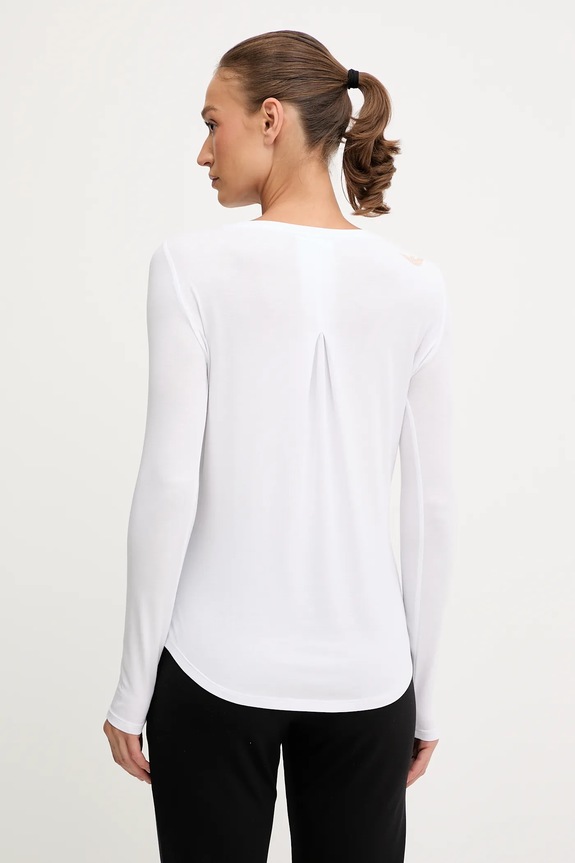 Odzież EA7 Emporio Armani longsleeve 8NTT51.TJDQZ biały