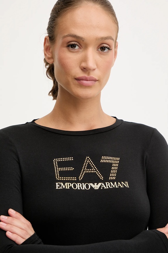 EA7 Emporio Armani Longsleeve 8NTT51.TJDQZ czarny 8NTT51.TJDQZ