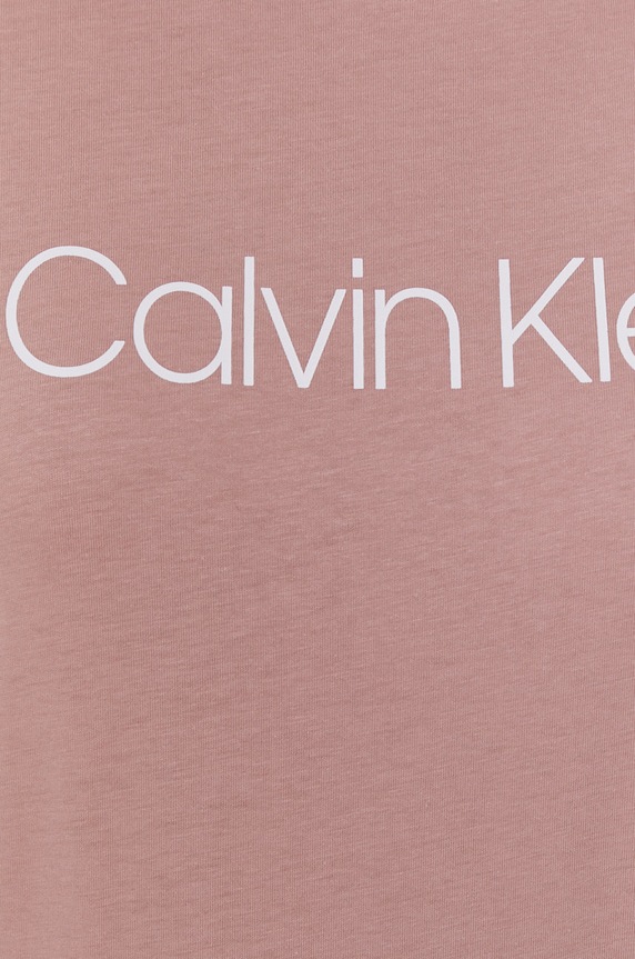 Calvin Klein T-shirt bawełniany K20K202142.NOS różowy