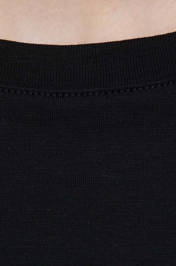 Armani Exchange pamut póló 8NYT94.YJ16Z.NOS fekete