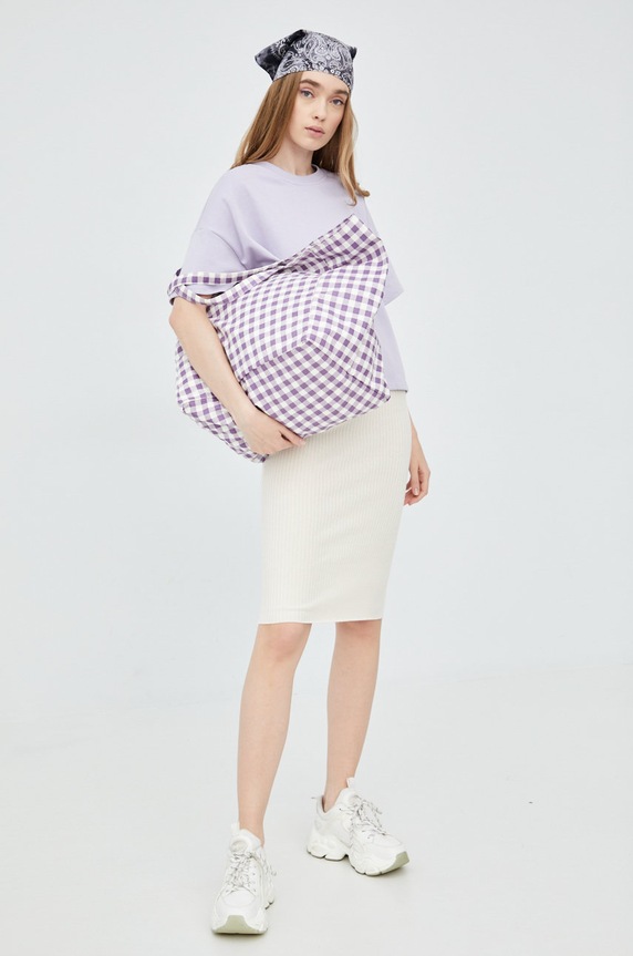 Tričko Pieces 17118870.PurpleHeat fialová AA00