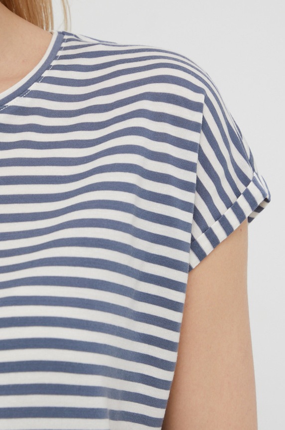 Vero Moda T-shirt 10211785.ChinaBlue modra