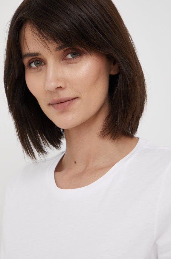 Marc O'Polo t-shirt bawełniany biały 5000009469