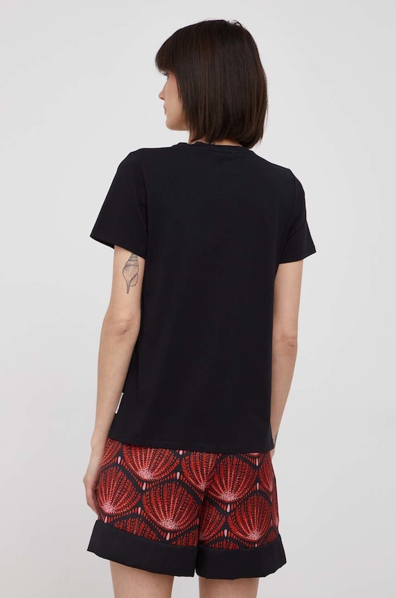 Odzież Marc O'Polo t-shirt bawełniany 5000009469 czarny