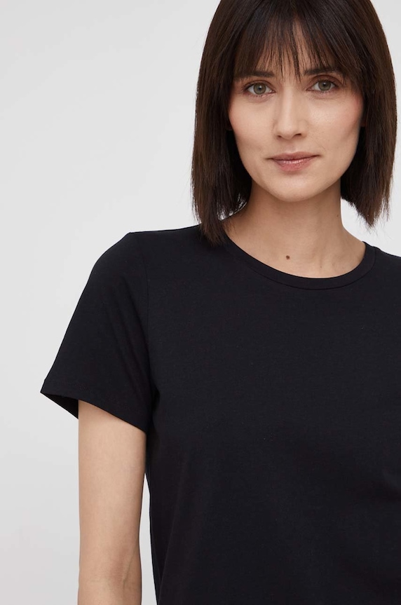 Marc O'Polo t-shirt bawełniany czarny 5000009469