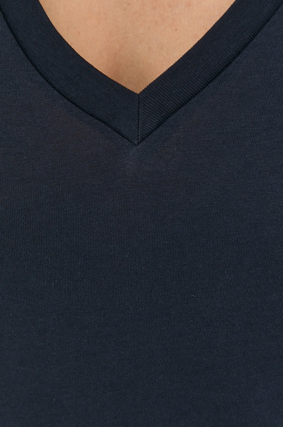 Armani Exchange t-shirt bawełniany 8NYTDH.YJ16Z.NOS granatowy