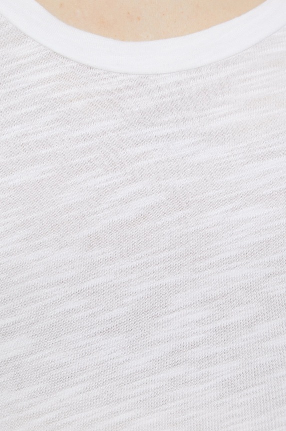 Majica kratkih rukava American Vintage T-SHIRT MC COL U JAC48 bijela