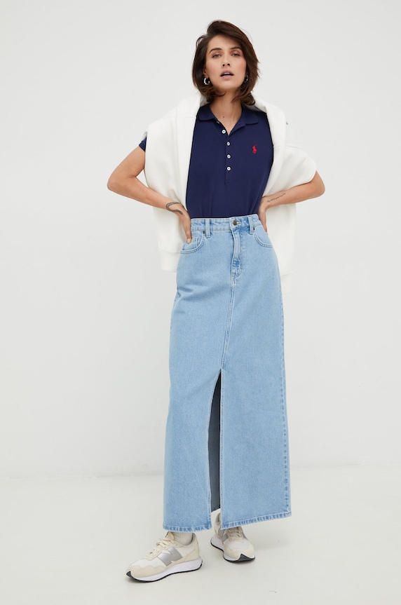 Polo Ralph Lauren polo 211870245002 granatowy AA00
