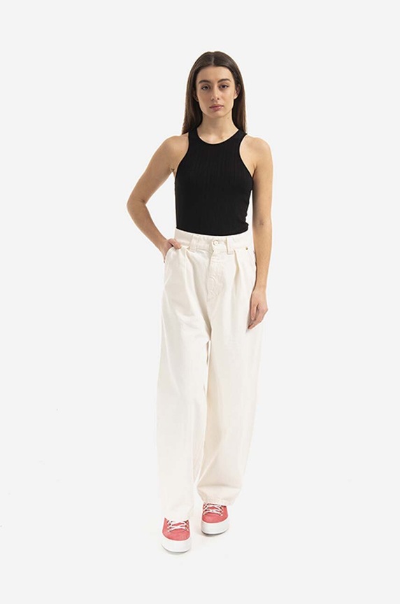 Tom Wood top Rib Tank Top 22171.999 black AA00