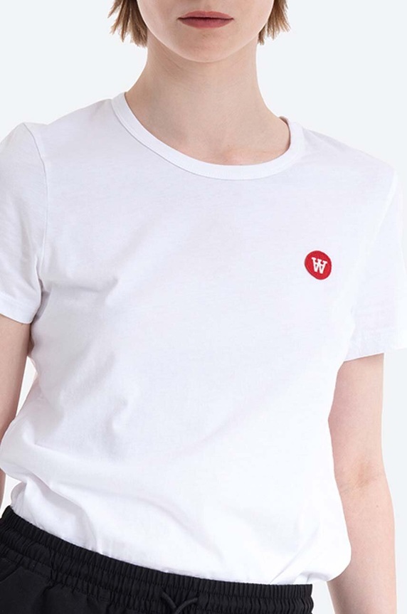 Wood Wood cotton T-shirt Uma white 10002500.2222