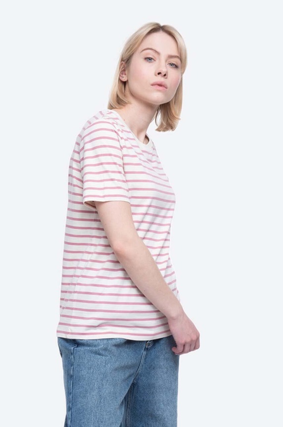 Wood Wood cotton T-shirt Mia T-shirt 10112507.2222 beige