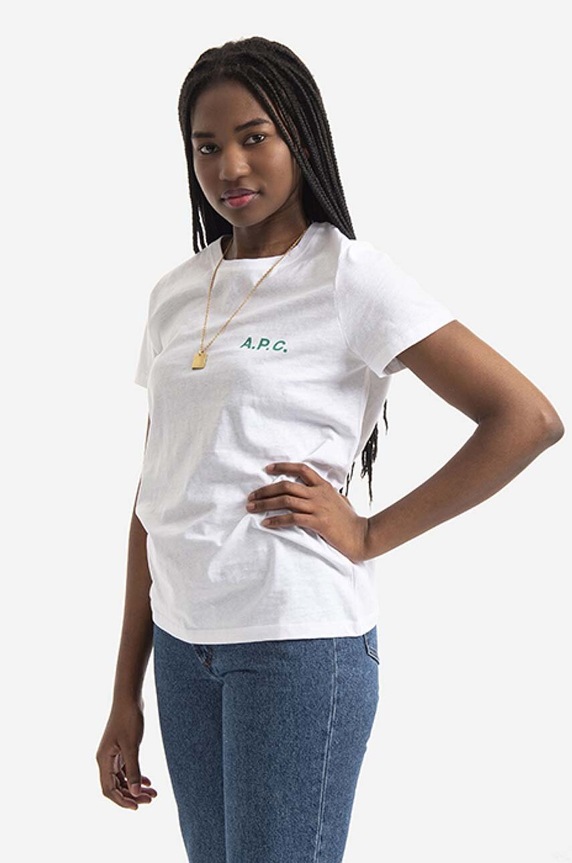 A.P.C. cotton T-shirt Leanne COETL.F26063