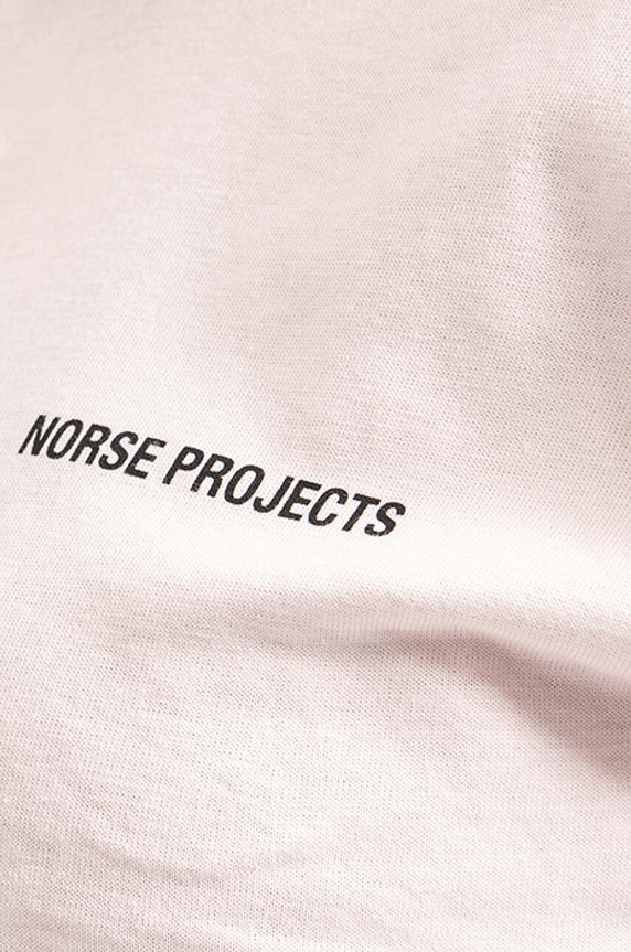 Norse Projects cotton t-shirt Gro Logo pink NW01.0077.5507
