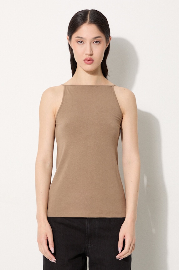 Samsoe Samsoe top round neck beige F00001231