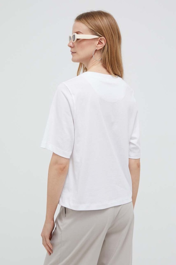 Abbigliamento United Colors of Benetton t-shirt in cotone 3BL0E17G5.101 bianco