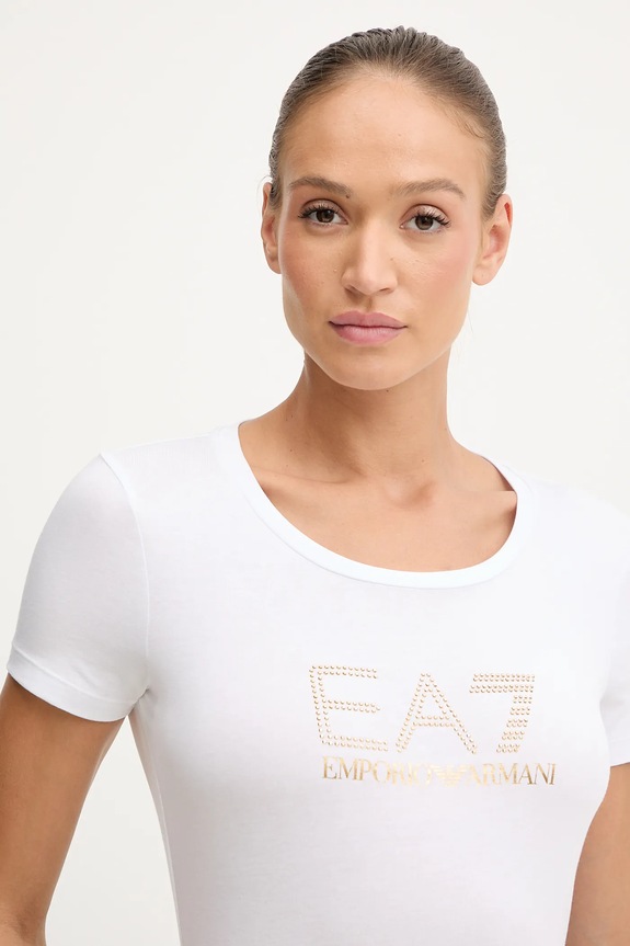 EA7 Emporio Armani tricou alb 8NTT67.TJDQZ