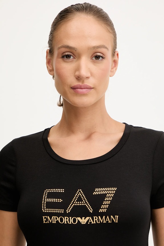 Odzież EA7 Emporio Armani t-shirt 8NTT67.TJDQZ czarny
