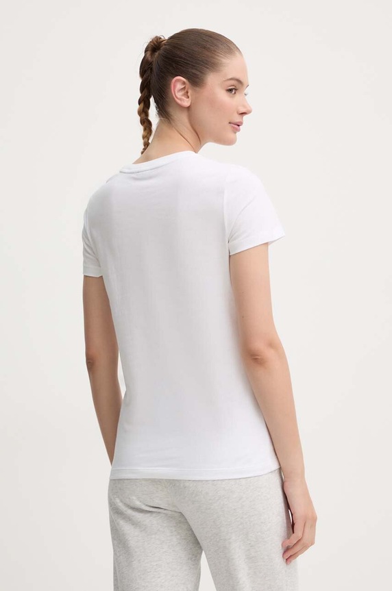Îmbrăcăminte Puma tricou din bumbac Classic Logo Tee 530076.02 alb