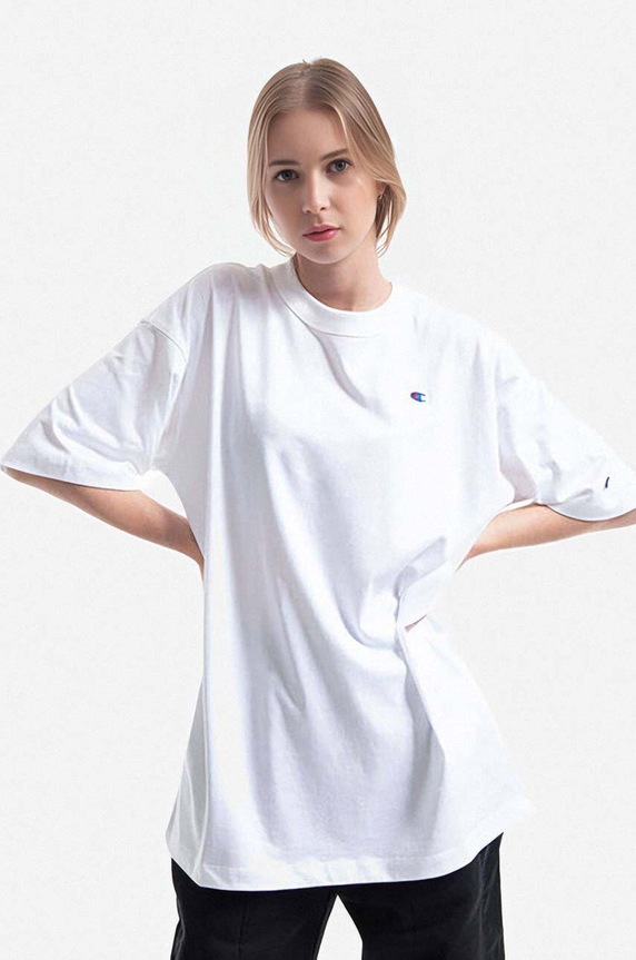 Champion cotton t-shirt cotton white 114131