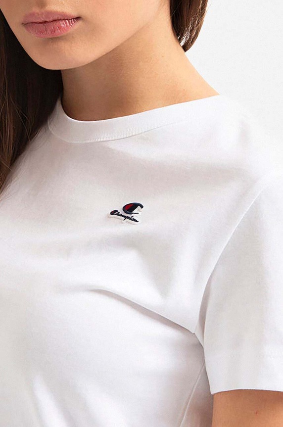 Champion cotton t-shirt white 114929