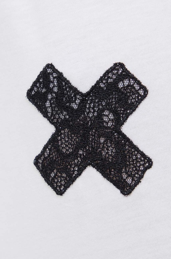 Бавовняна футболка Chantelle X білий T04FE0.010