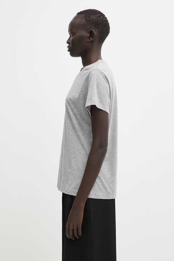 Samsoe Samsoe t-shirt in cotone F00012050 grigio AA00