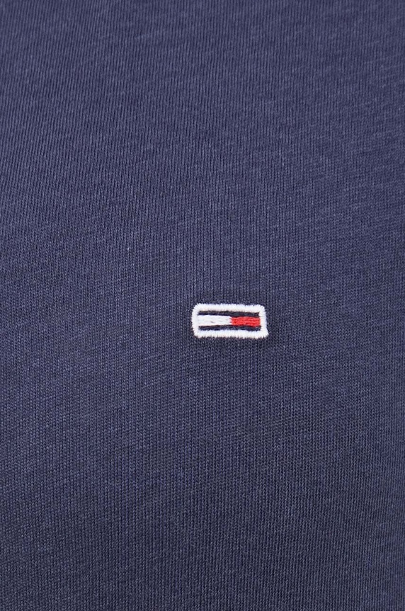Tommy Jeans t-shirt bawełniany DW0DW14616.NOS granatowy