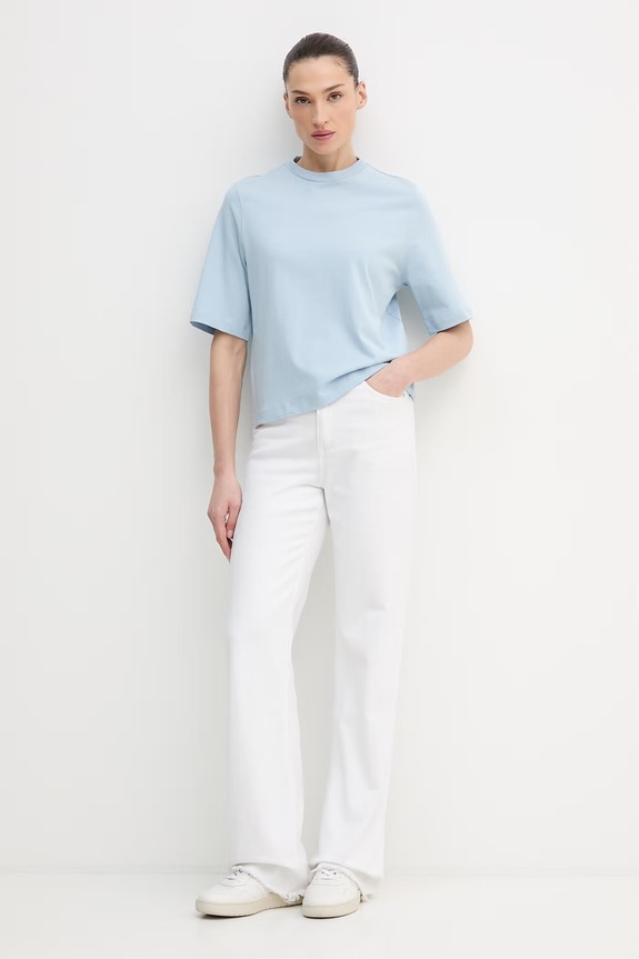 United Colors of Benetton tricou din bumbac 3BL0E17G5 albastru AA00