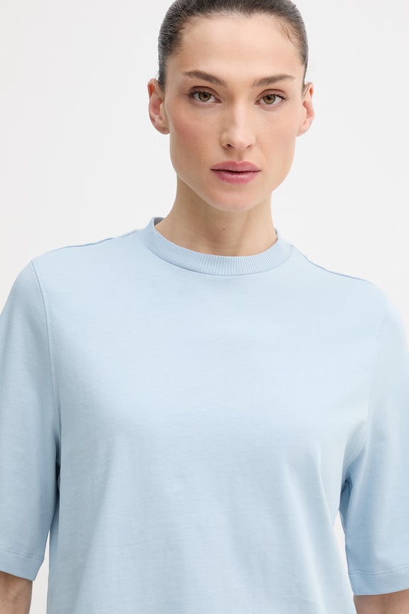 United Colors of Benetton tricou din bumbac albastru 3BL0E17G5