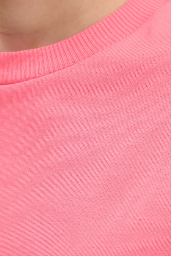 Памучна тениска United Colors of Benetton 3BL0E17G5 розов