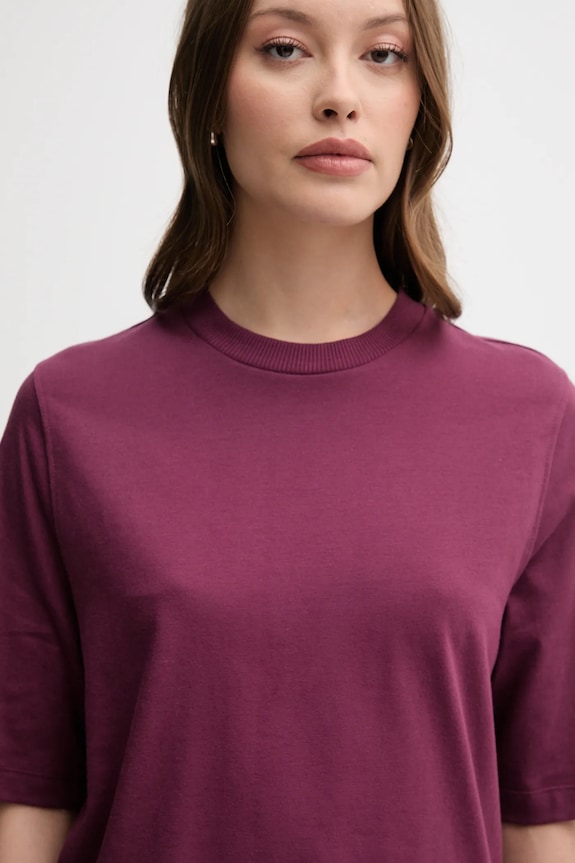 Bavlnené tričko United Colors of Benetton fialová 3BL0E17G5