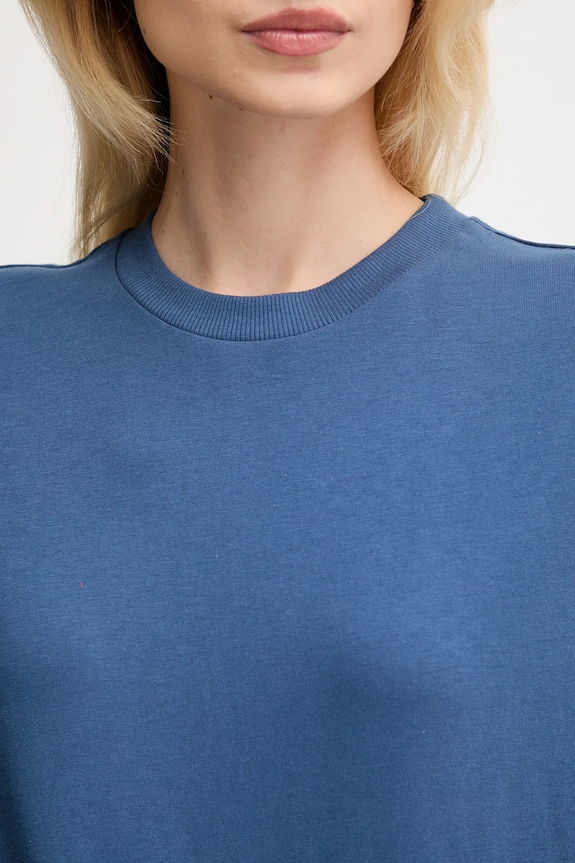 Βαμβακερό μπλουζάκι United Colors of Benetton 3BL0E17G5 μπλε